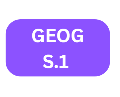 GEOGRAPHY S.1